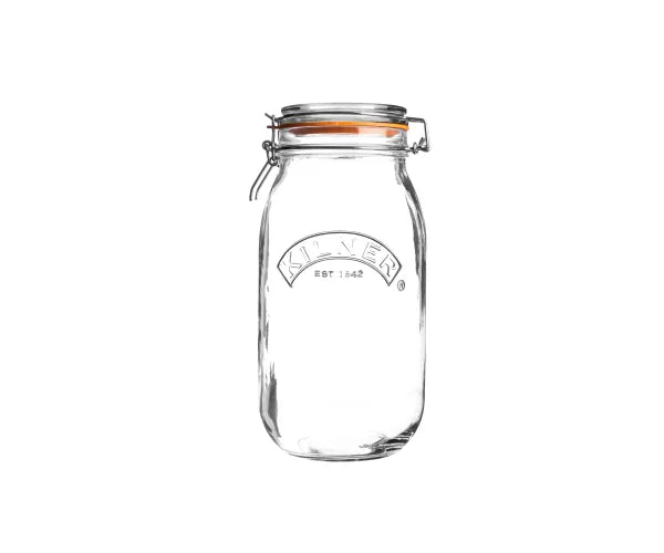 KILNER CLIP TOP JAR ROUND 51 OZ