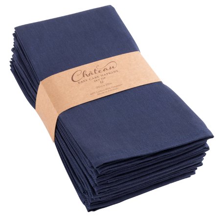 DINNER NAPKINS 20X20" BLU