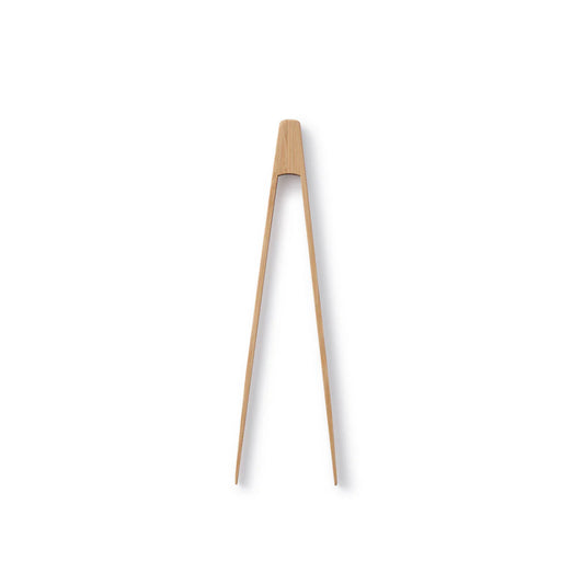 BAMBOO TONGS 9"