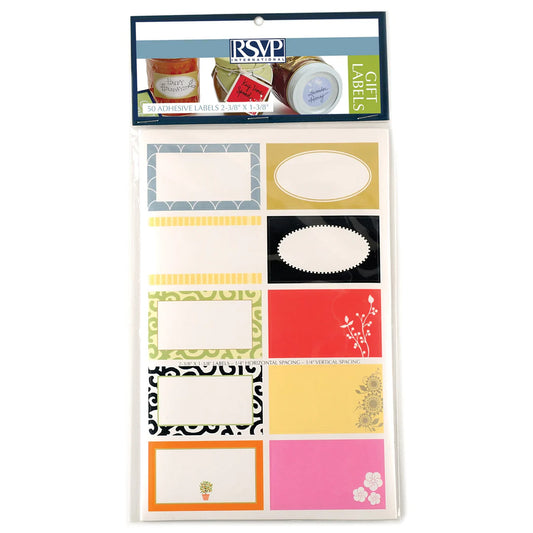 RECTANGLE GIFT LABELS