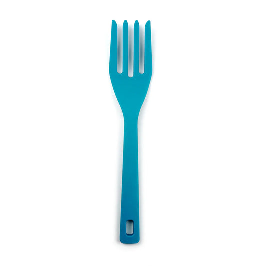 SILICONE FORK TURQ