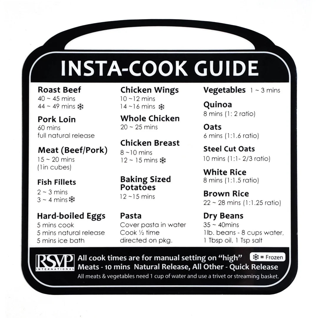 REMOVABLE INSTACOOK LABEL