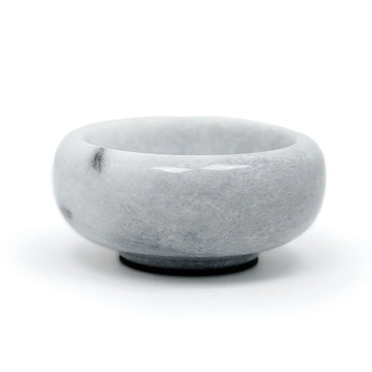 HERB SALT BOWLS- WHITE MARBLE