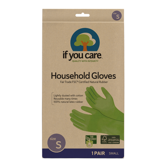 LATEX HOUSEHOLD GLOVES SMALL