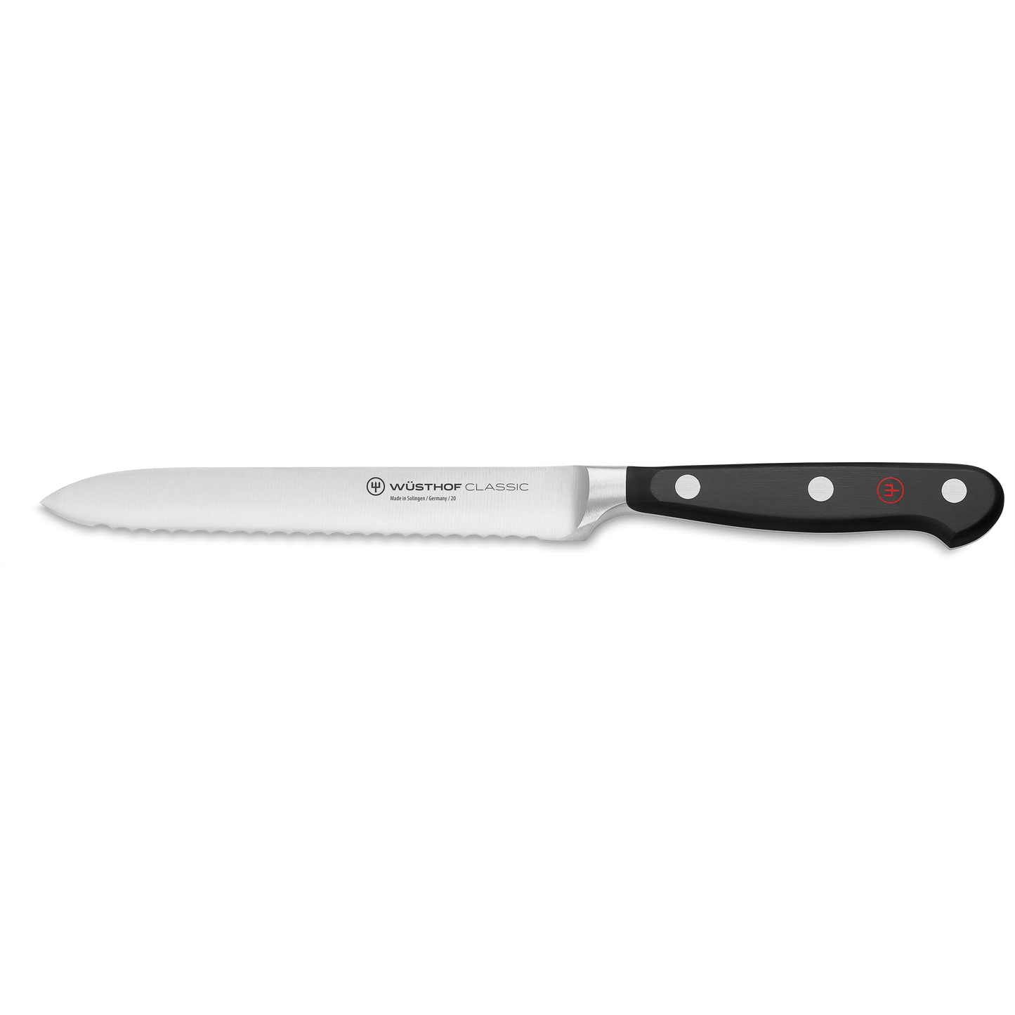 WUSTHOF CLASSIC SERRATED UTILITY KNIFE 5"