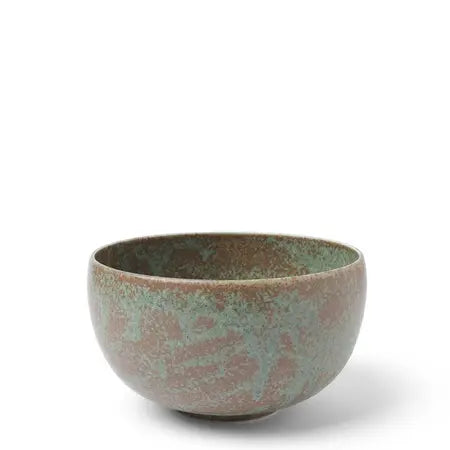 ASIAN BOWL TERRA GREEN ROCK 6.25"