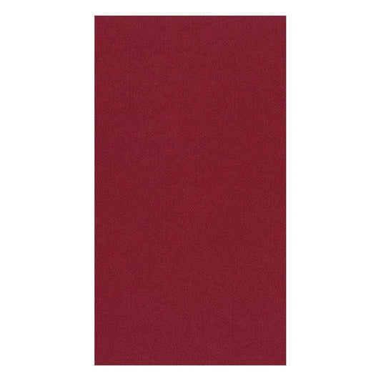 PAPER LINEN GUEST TOWEL CRANBERRY