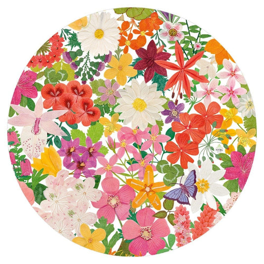 HALSTEAD FLORAL PAPER PLACEMATS 12" ROUND