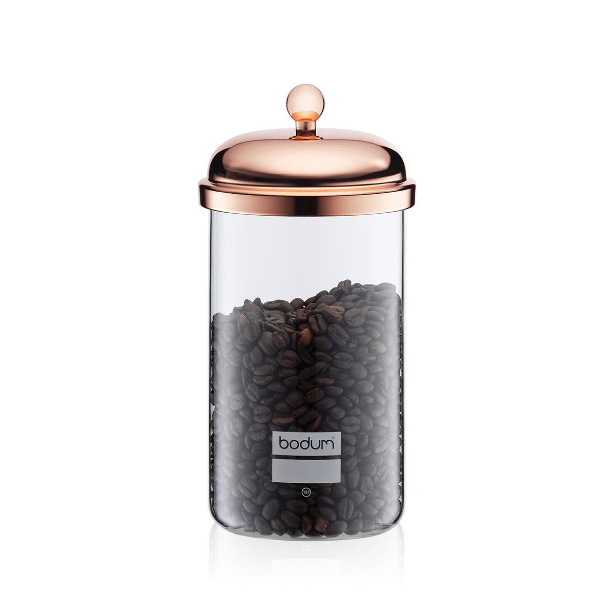 BODUM STORAGE JAR 34 OZ COPP