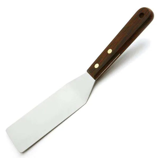 WOOD HANDLE SPATULA 10"