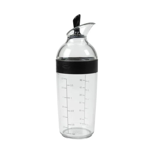 SALAD DRESSING SHAKER BLK