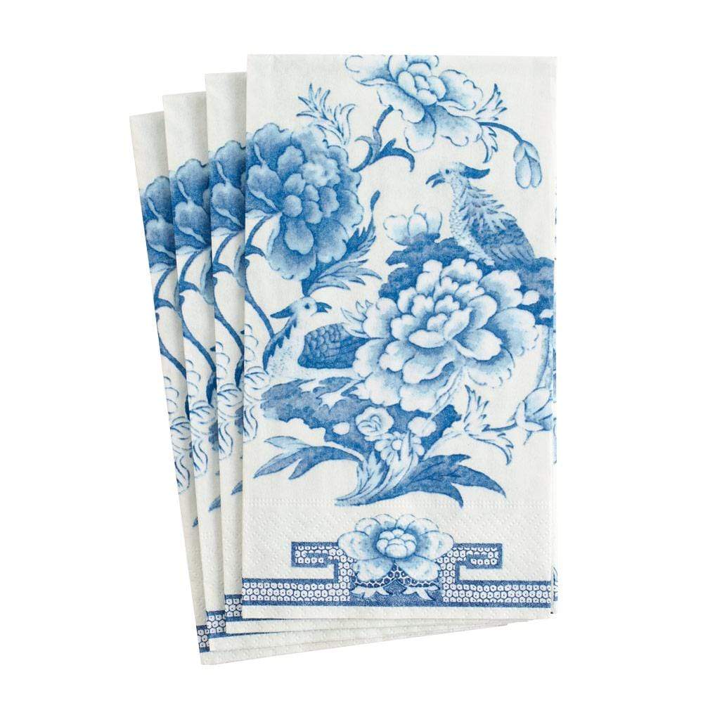 GUEST TOWEL BLUE & WHITE FLORAL