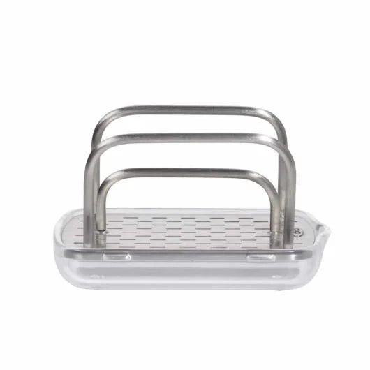 OXO SPONGE HOLDER  2 SLOT SS