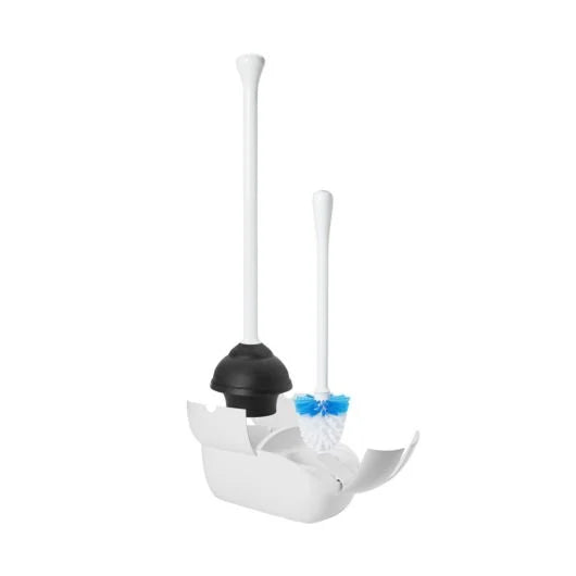 OXO TOILET BRUSH AND PLUNGER COMBO