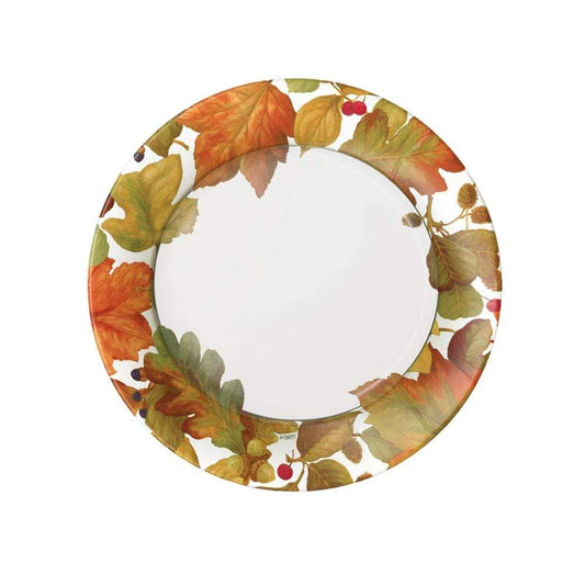 DESSERT PLATE AUTUMN LEAVES