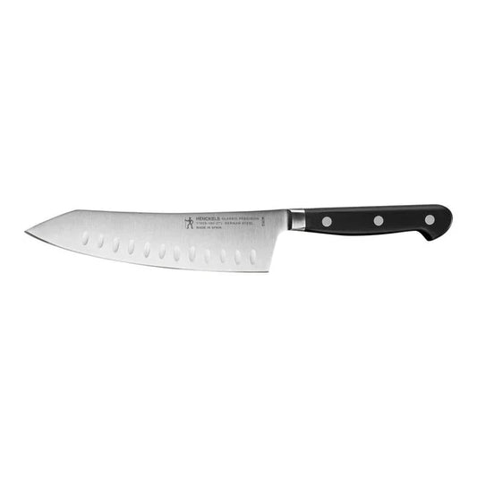 HENCKELS PRECISION 7" HOLLOW EDGE ROCKING SANTOKU