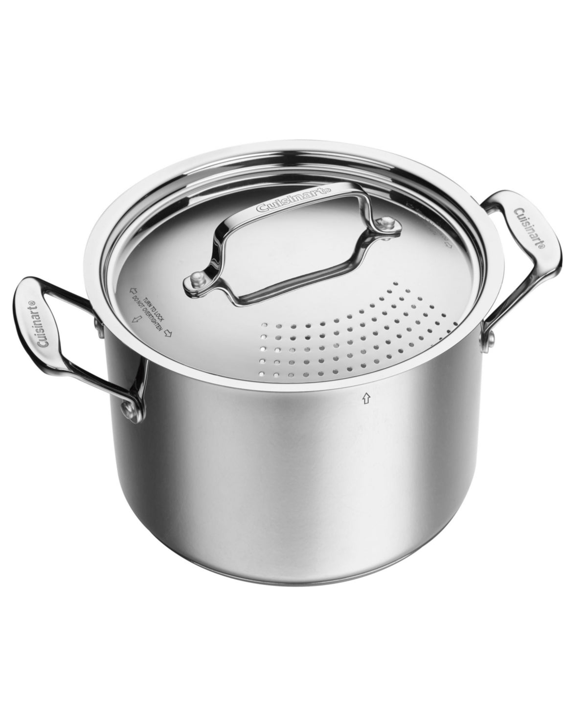 CHEFS CLASSIC STOCKPOT W/STRAINING LID 6 QT