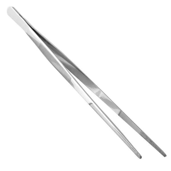 STAINLESS STEEL SAUTE PLATING TONGS 12"