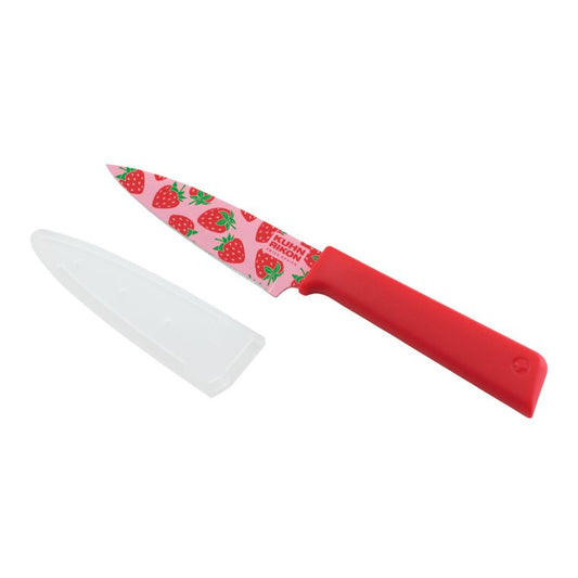 COLORI PARING KNIFE STRAWBERRY 4"