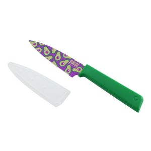 COLORI PARING KNIFE AVOCADO 4"