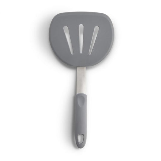 FLEXIBLE WIDE SLOTTED SPATULA