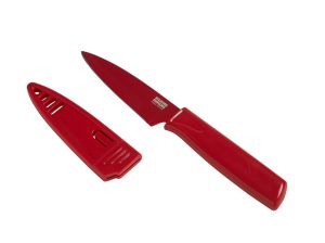 COLORI PARING KNIFE RED 4"