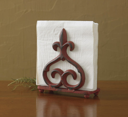 RUE DU MARCHE NAPKIN HOLDER RED