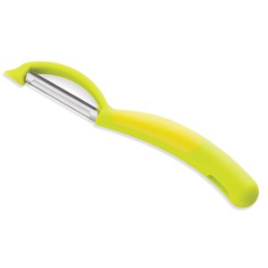 SERRATED PIRANHA SWIVEL PEELER GRN