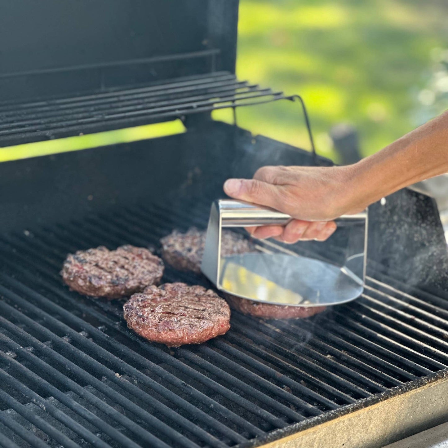 Stainless Steel Burger Smasher