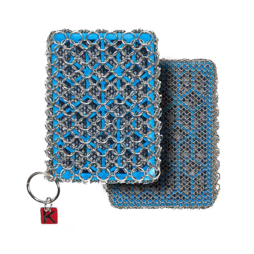 KNAPP CHAINMAIL COMBO SCRUBBER W/SILICONE CORE