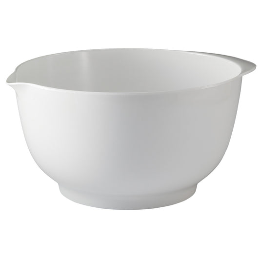 MELAMINE MIXING BOWL 4 QT WHT