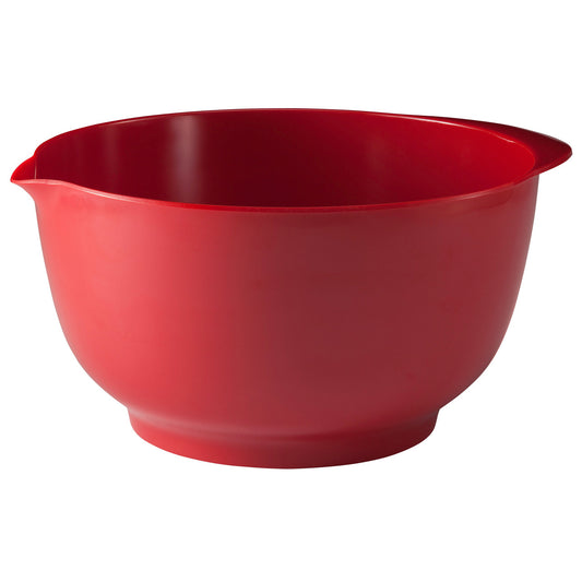 MELAMINE MIXING BOWL 4 QT RD