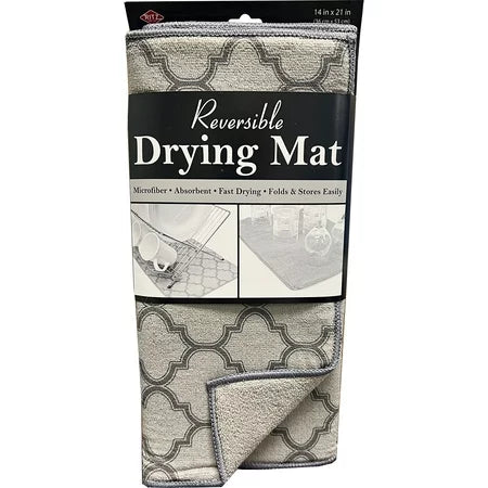 TRELLIS DRYING MAT GRAY