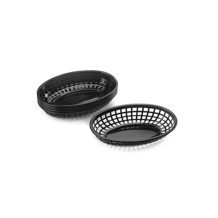 PUB BASKETS SET OF 6 BLK