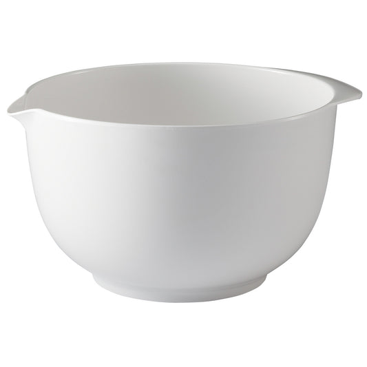 MELAMINE MIXING BOWL 2.5 QT WHITE