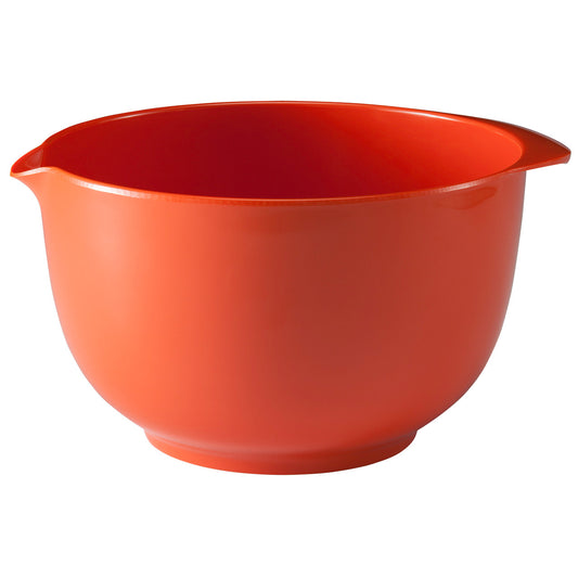 MELAMINE MIXING BOWL 2.5 QT ORANGE