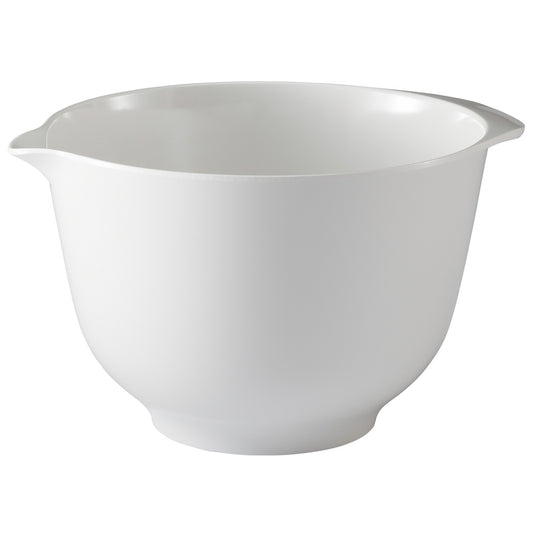 MELAMINE MIXING BOWL WHT 2 LT