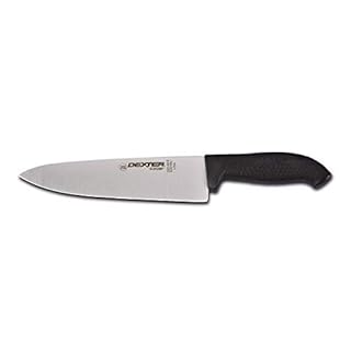 DEXTER COOKS KNIFE 8" BLK HANDLE (SG145-8B-PCP)