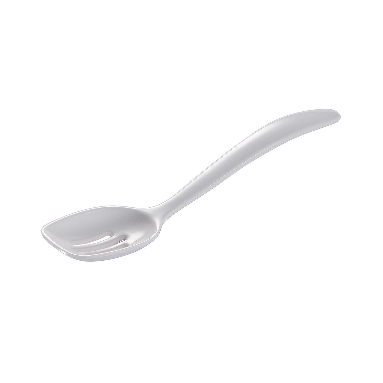 MELAMINE MINI SLOTTED SPOON 7.5"