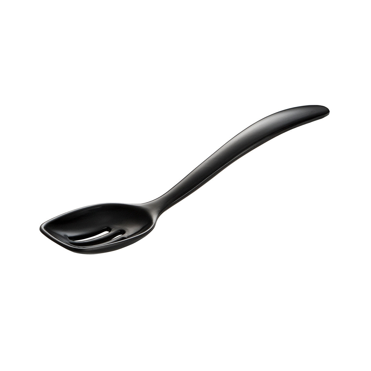 MELAMINE MINI SLOTTED SPOON 7.5"