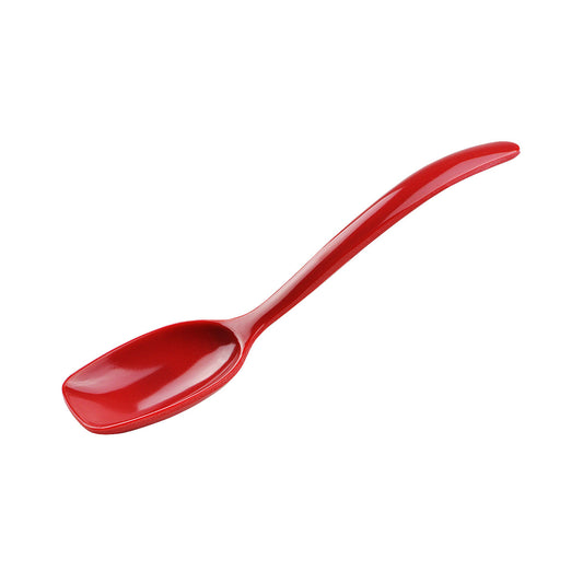 MELAMINE MINI SPOON 7.5" RED