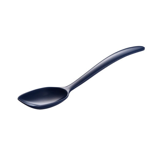 MELAMINE MINI SPOON 7.5" BLU