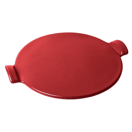 EMILE HENRY PIZZA STONE SMOOTH - 14.5" BURGUNDY