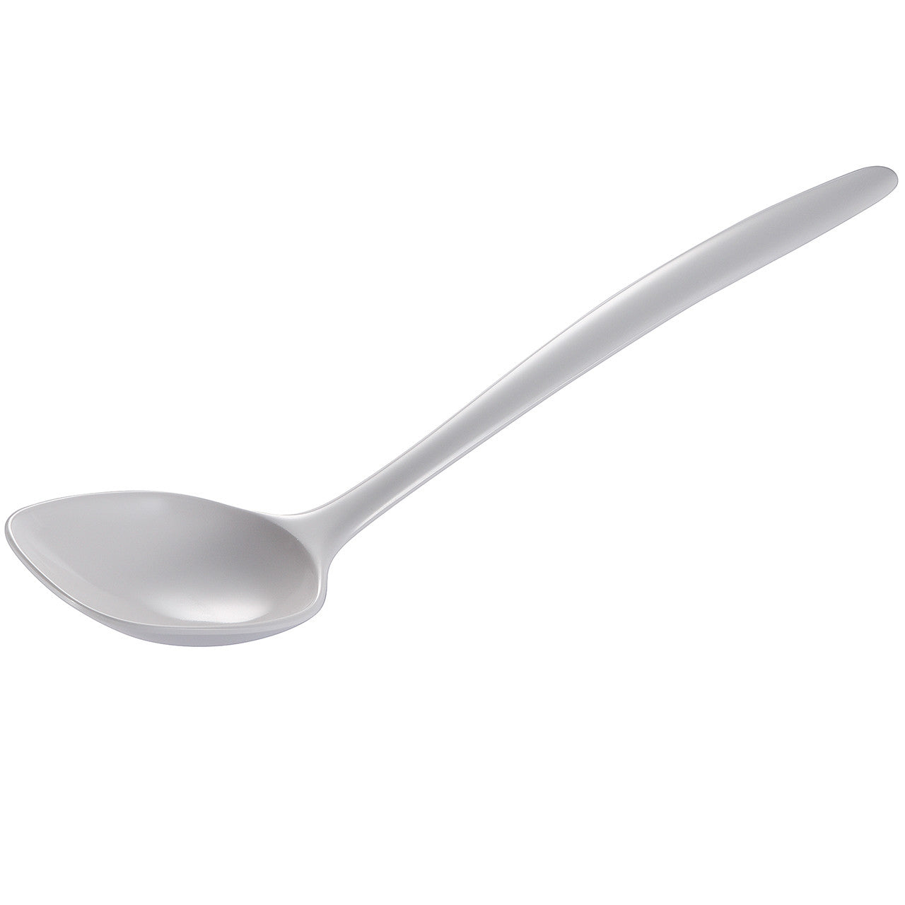 MELAMINE SPOON 12" WHT