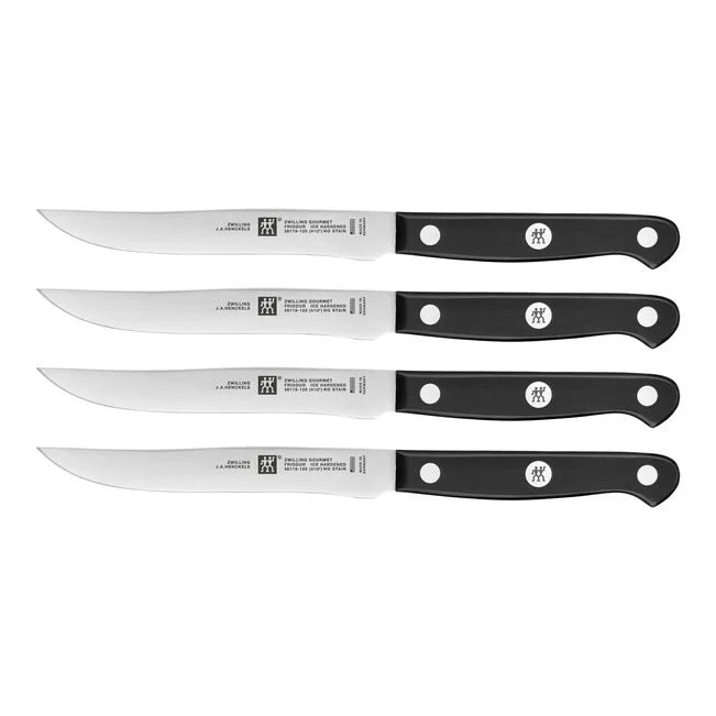 ZWILLING GOURMET STEAK KNIFE SET 4 PC