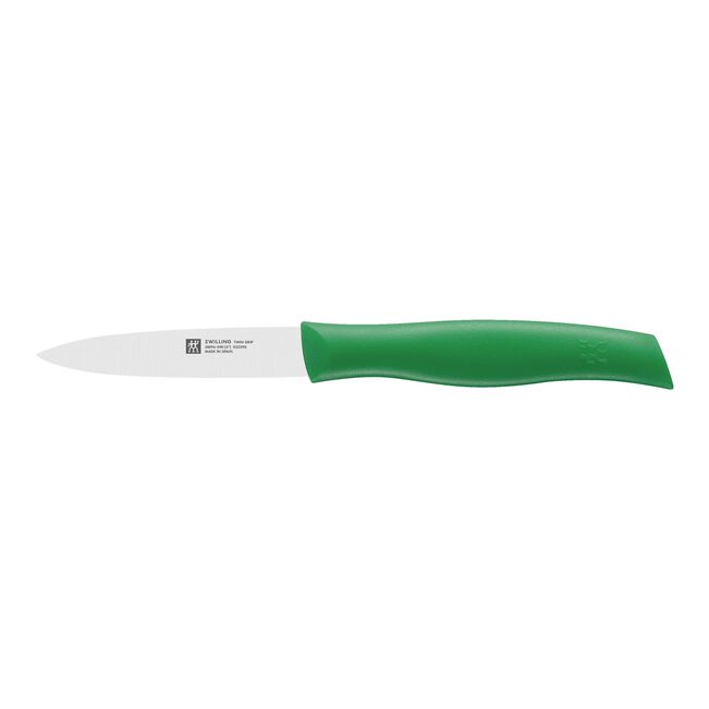 ZWILLING TWIN GRIP PARING KNIFE 3.5" GRN