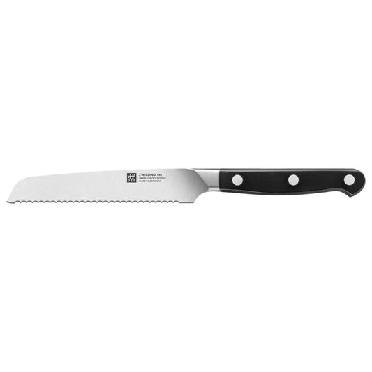 ZWILLING PRO SERRATED UTILITILY KNIFE 5"