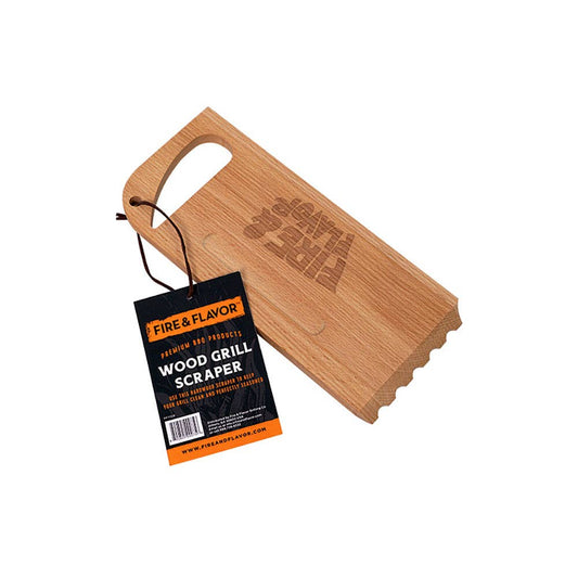 Fire & Flavor Wood Grill Scraper