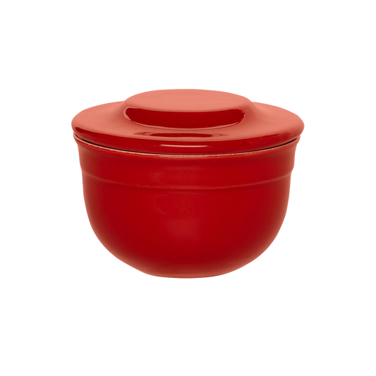 EMILE HENRY BUTTER POT BURGUNDY