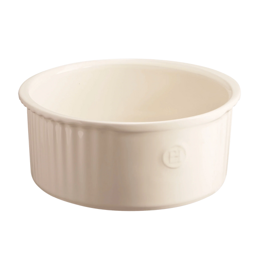 EMILE HENRY SOUFFLE DISH 2.6 QT CLAY